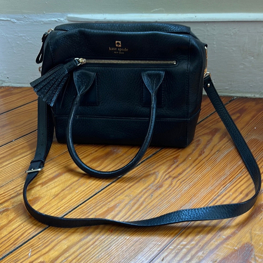 Kate Spade Black Leather Purse